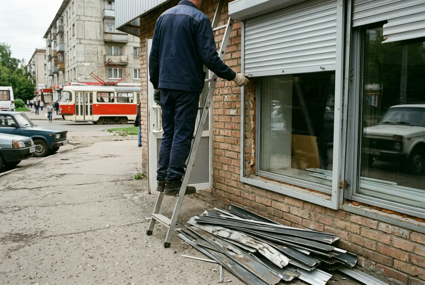 Замена рольставней в Коломне